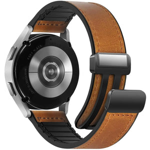 Magnetic Leather Strap For Samsung Galaxy Watch