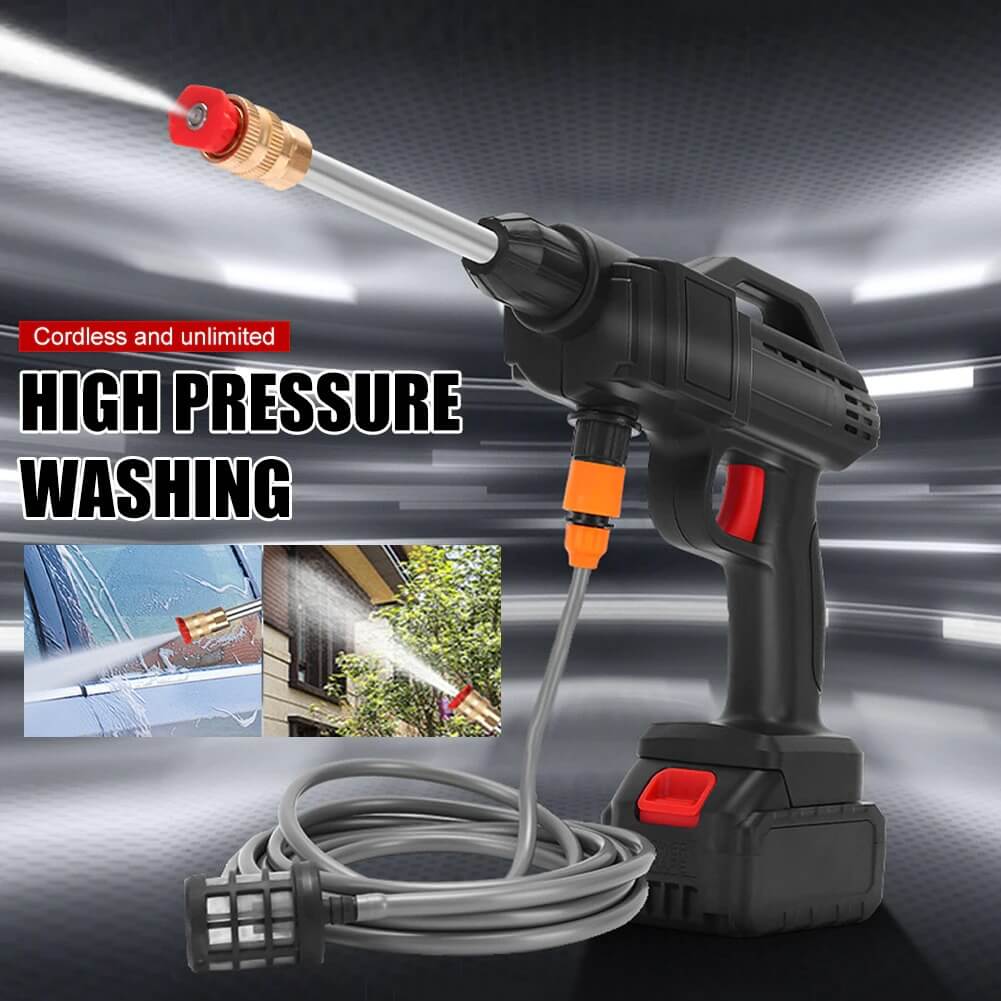 Original BrandCleanz Car Wash Machine 2 BATTERY Portable 48V Battery, Wireless and Powerful.  مجموعة غسيل الضغط للسيارة متعددة الأغراض 🔥🔥🔥