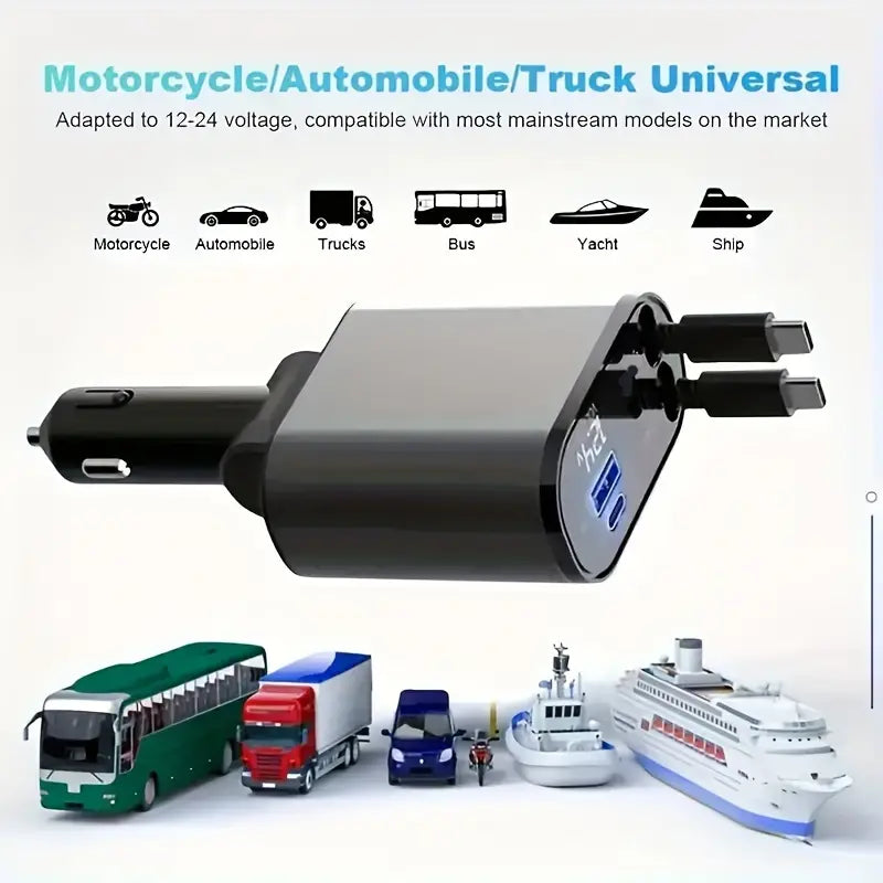 Retractable Car Charger